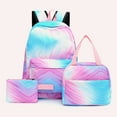 thumbnail image 4 of Smrinog Tie Dye Backpack Student Schoolbag Laptop Bookbag 3 Piece Insulated Lunch Box, 4 of 6