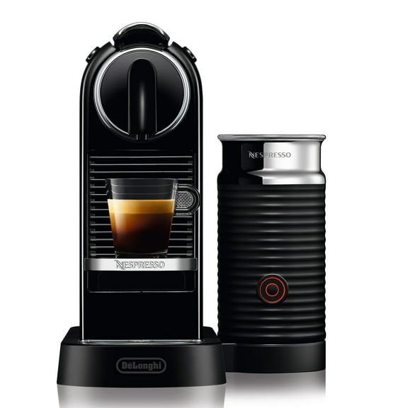 Nespresso CitiZ & Milk Espresso Machine by De'Longhi with Aeroccino, Black