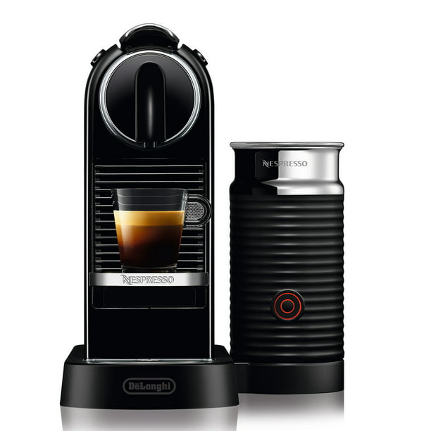 Onafhankelijk kralen Cadeau Nespresso Citi & Milk Espresso Machine by De'Longhi, Black - Walmart.com