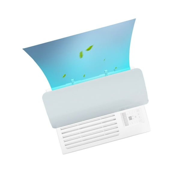Universal Adjustable Air Conditioner Air Deflector Prevent Blowing Window Air