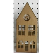 My Texas House Tall Bronze Metal House, 3.75 in x 8 in