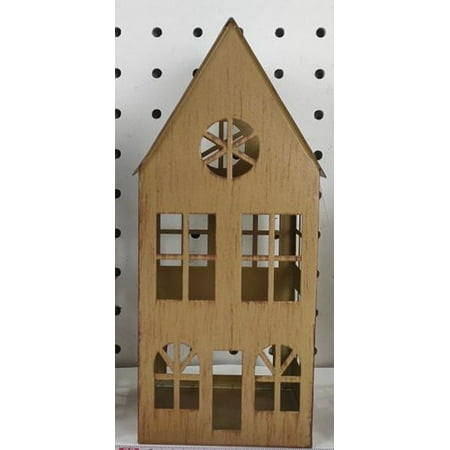 My Texas House Tall Bronze Metal House, 3.75 in x 8 in