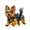 D, variant on (Clearance) BNNG Corgi Acrylic Window Hanging Colorful 2D Dog Gifts Wall Art Decoration Gift For Home Housewarming For Dog Lovers Birthday Party Decor Hanging Ornaments