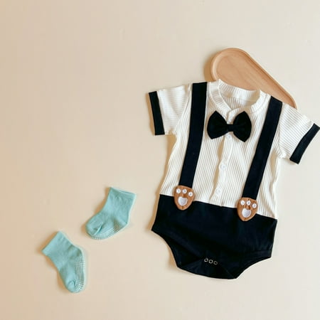 

Aayomet Baby Bodysuit Sets Baby Boy Plaid Shirt Romper Cotton Long Sleeve Button Down Top with Pocket Casual Shirt Black 12-18 Months