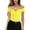 Yellow, variant on Babysbule Womens Fall Plus Top Sets Outfit Women's Casual Homewear Long-Sleeve Tops Trousers Turndown Collar Night Pajamas Suits