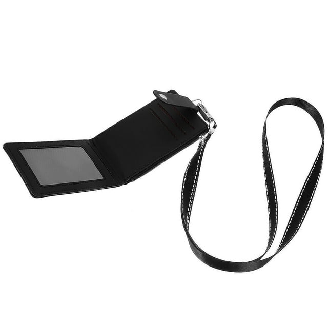 Scratch Resistant School ID Card Cover with Detachable Lanyard – Badge Holder for Students, Work, Travel, and Exhibitions