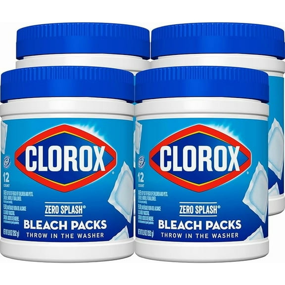 Control Bleach Packs Regular Laundry Packs, 12 Count