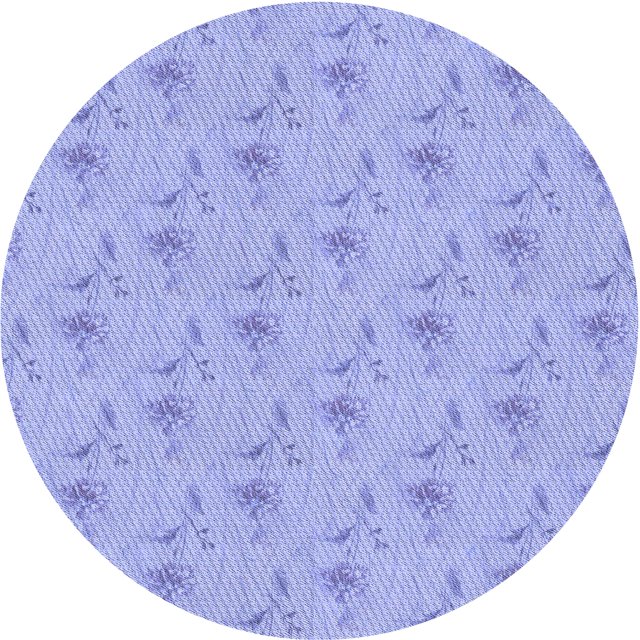 Ahgly Company Tapis Rond Lavable en Machine Intérieur Transitionnel Bleu Ciel, 3 Pieds Rond