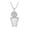Silver, variant on Fashion Unisex Gold Silver Plated Basketball Pendant Necklace Chain Jewelry