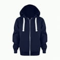 thumbnail image 2 of Godom Boys Zip Up Hoodie Boys Winter Jacket Coat Sweatshirt Long Sleeve Top Boy Jacket, 2 of 5