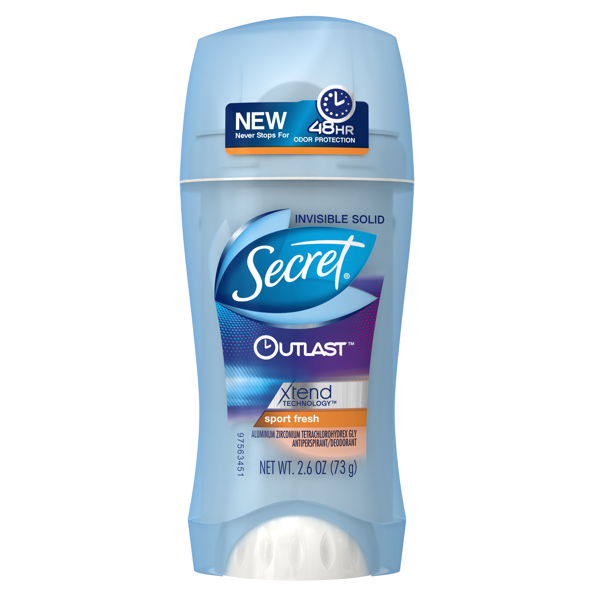 Secret Outlast Invisible Solid Antiperspirant Deodorant for Women