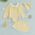 thumbnail image 2 of 4-5 T Bathing Suits Girls UPF 50 Sun Swimsuit Piece for Toddler Summer Beach Pool Party Bathing Suit, 2 of 9