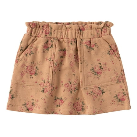 

KIDPIK Girls Floral Fleece Skirt Size: 12 Months - XXL (16)