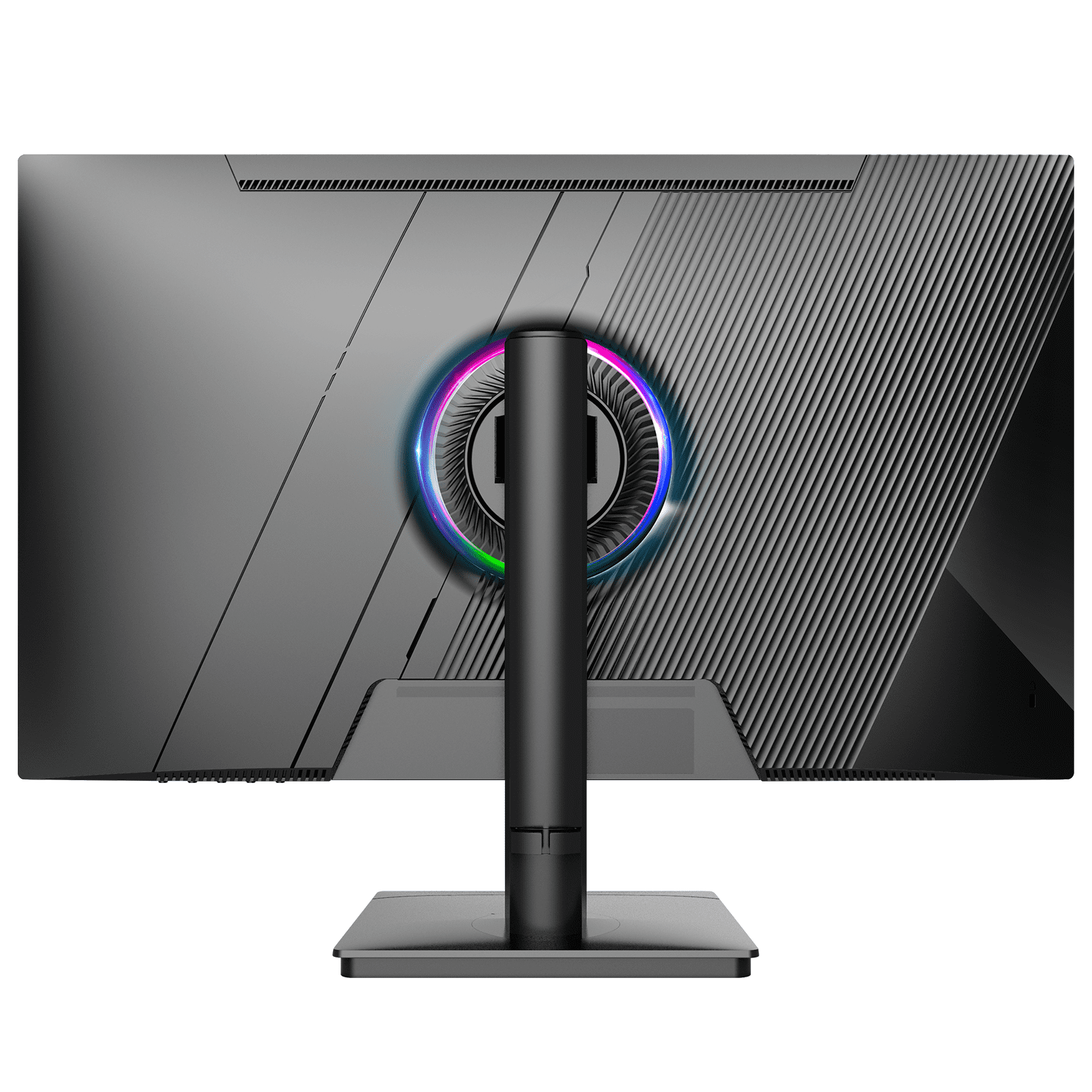 CRUA 27'' 2K 360Hz IPS Gaming Monitor, QHD 1440P, 120%sRGB, Built-in Speakers, Height/Pivot/Swivel/Tilt Adjustable, FreeSync, DP1.4 & HDMI2.1, Wall Mount-Black