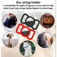 thumbnail image 3 of Airtag Dog Collar Holder | Anti-Lost Locator Silicone air tag Dog Collar,Apple airtag Dog Collar Holder for Pets Child's schoolbags,Fit for airtag cat Collar,airtag Dog Collar.airtag Holder., 3 of 5