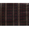 thumbnail image 4 of oneOone Georgette Viscose Fabric Leaves & Swirl Block Decor Fabric Printed BTY 42 Inch Wide, 4 of 4