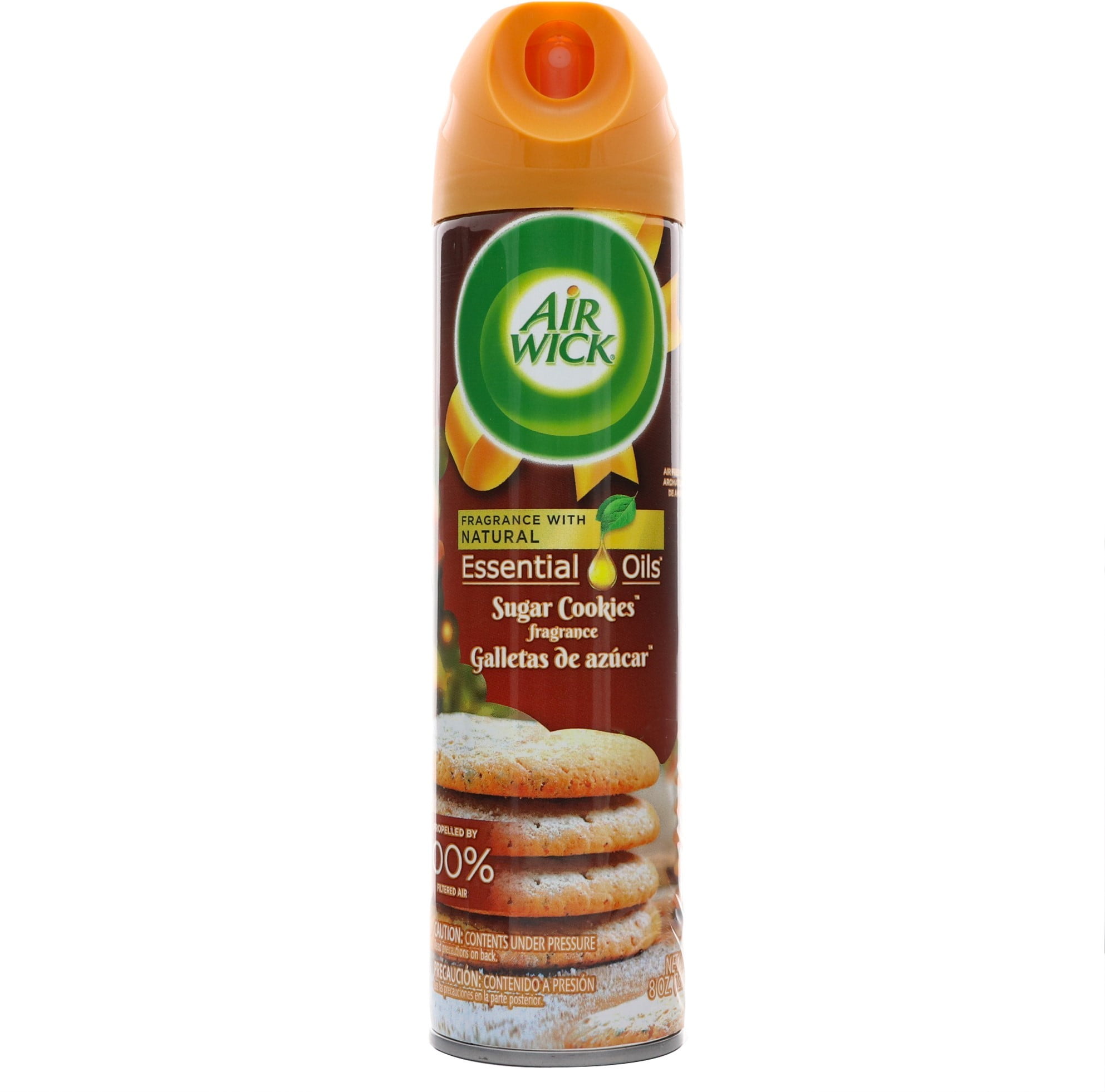 3 Pack Air Wick Aerosol Spray Air Freshener, Sugar Cookie 8 oz