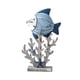 thumbnail image 5 of Figuras de playa de madera, adornos artesanales, decoración de escritorio, manualidades, figuras para encimeras. pez, 5 of 9