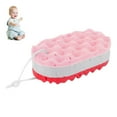 thumbnail image 2 of Ergonomic Body Scrubber Sponge with Gentle Texture Design Soft Foam Bathing Towel for Shower and Family Use, 2 of 7