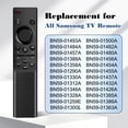 thumbnail image 4 of [2 Pack] Universal Replacement for Samsung TV Remote Control, Compatible with All Samsung Smart TV, QLED, 4K, 8K, Frame, Curved, LED, LCD HDTV Models (2019-2025), No Setup Required, 4 of 9