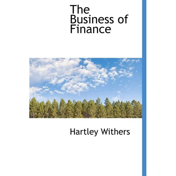 The Business of Finance (Hardcover)