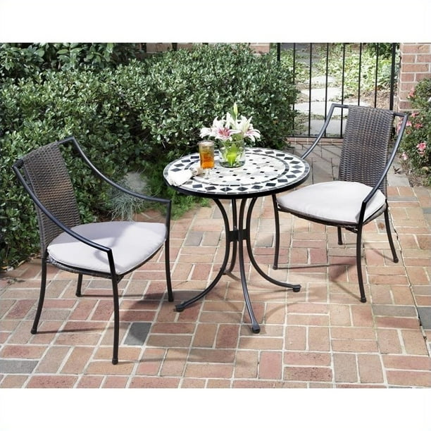 Marble bistro deals table and chairs