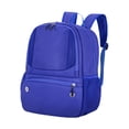 thumbnail image 3 of Mochila de entrenamiento de baloncesto, resistente, transpirable, práctica, de tela Oxford, para fútbol. Azul, 3 of 9