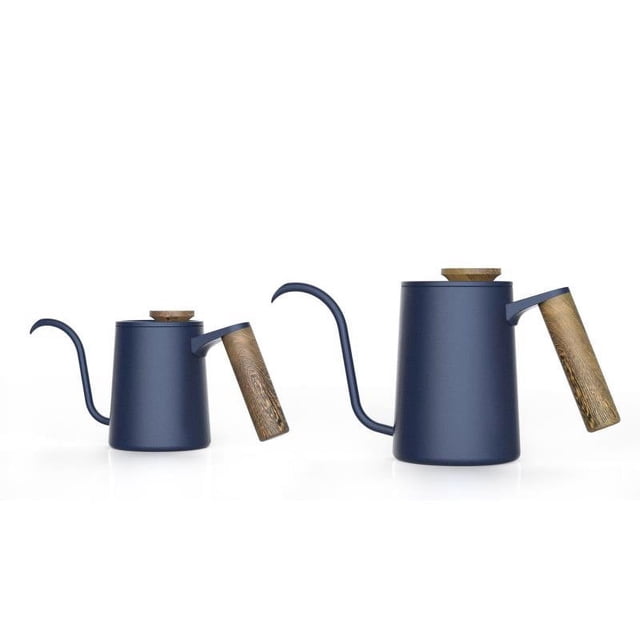 Cafetera de mano de acero inoxidable cafetera filtro flujo de agua olla cisne cintura café