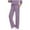 *5-Purple, variant on VBVC No Boundarie Womens Lightweight Color block Pants with Pockets,Elastic Waist Wide Leg Sweatpants For Women,Ladies Drawstring Breathable Jogger Pants,Gray,Size M