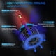 thumbnail image 4 of 9006/HB4 LED Headlight Bulbs IP67 Waterproof Car LED Headlight Bulbs 3000K/4300K/6000K 200W 40000LM Bright LED Headlights, 2PCS, 4 of 5