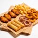 thumbnail image 1 of 100 hojas de papel encerado apto para uso alimentario para envolver hamburguesas, papas fritas y pollo, antiadherente, impermeable, 22x22 cm, forros desechables para cocina, 1 of 6