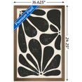 thumbnail image 3 of Contemporary Botanical Minimalist Wall Poster, 14.725" x 22.375" Framed, 3 of 5