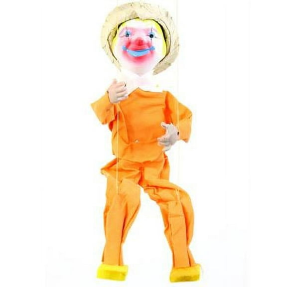 Leos Imports Mexican Puppet Marionette (Clown)