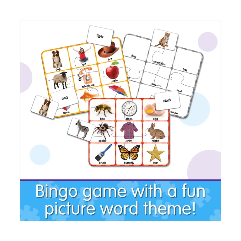 The Learning Journey Match It Picture Word Bingo photo 4
