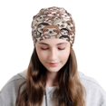 thumbnail image 2 of Naloa Brown Sloth Soft Beanie Hat, Knit Beanie Daily Beanie in Fine Knit for Women Men Winter Travel, Outdoor, 2 of 7