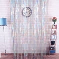 thumbnail image 3 of Rose Gold Door Curtain Fringe Garlands All Colours and Packs Foil Curtains 2m*1m, 3 of 3