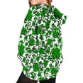 thumbnail image 4 of Mercatoo Girl's St. 𝐏atrick's Day Green Hoodie with Pocket Kids Shamroc𝐤 Graphic Shirts Luck𝐲 Sweatshirt Funny Irish Tops, 4 of 6