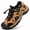 Yellow, variant on Men's Closed-Toe Hiking Sandals Breathable Outdoor Fisherman Shoes with Non-Slip Cushioned Sole for Trekking Walking Camping Beach Travel Casual Wear