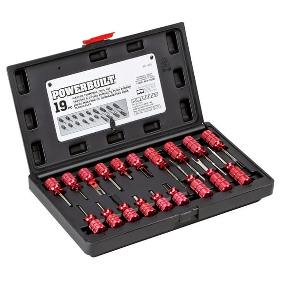 Powerbuilt 19 Piece Master Terminal Tool Kit - 641448