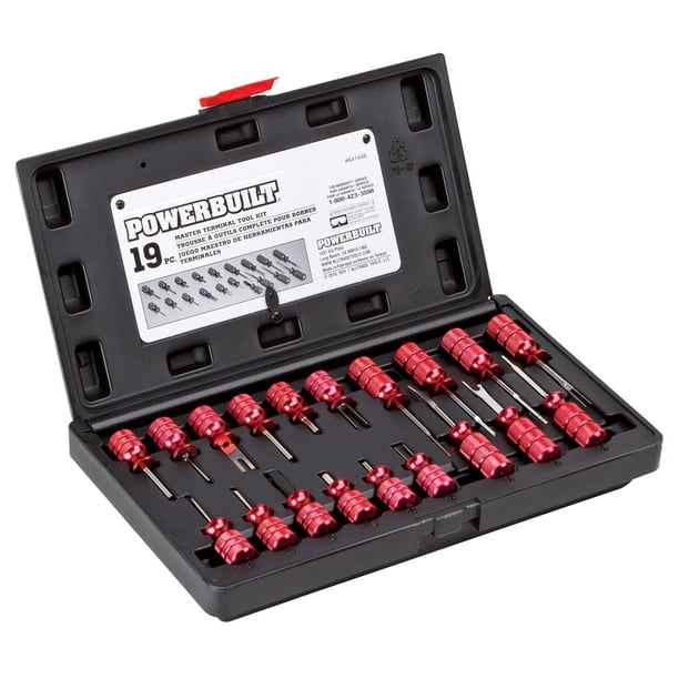 Powerbuilt 19 Piece Master Terminal Tool Kit - 641448 - Walmart.com