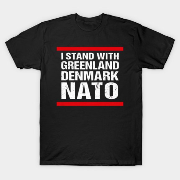 I Stand With Greenland Denmark NATO Global Alliance Graphic Unisex T-Shirt ,up to size 5XL