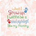 thumbnail image 4 of Inktastic School Psychologist Like Mommy Boys or Girls Baby Bodysuit, 4 of 5