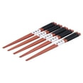 thumbnail image 1 of Palillos de sushi, 5 pares de palillos de madera Palillos de vajilla enredados Palillos meticulosamente diseñados, 1 of 12