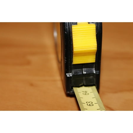LAMINATED POSTER Measure Meter Roller Tape Measure Tape Measure Poster Print 24 x