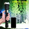 thumbnail image 3 of Flashlight Telescopic Strong Light XHP70 LED with Side COB Light Rechargeable Long Range Searchlight for Outdoor Use, 3 of 8