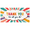 2A, variant on Rainbow Theme Thank You Banner Cloud Shape Colorful Decorations for Employee Recognition Office Celebration Party Event