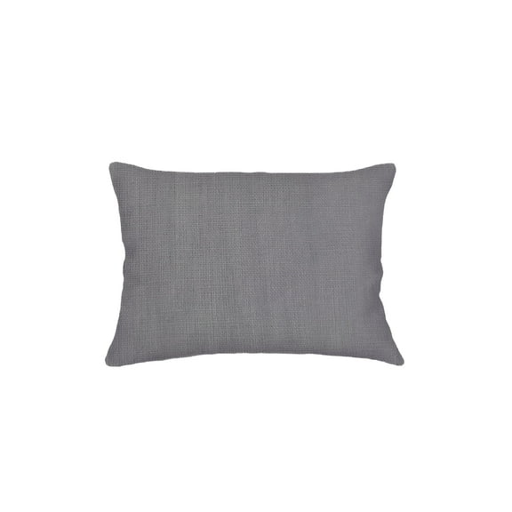 So Soft Linen Classic Grey Pillow 14x20 Down