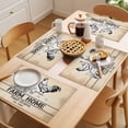 thumbnail image 5 of Farmhouse Chicken Placemats Set of 4, Farm Home Vintage Animal Non-Slip Place Mats Washable Table Mats for Kitchen Dining Table Decorations Indoor/Outdoor, 5 of 9