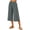 AB02_Dark Gray, variant on Lumtrix Cotton Linen Capri Pants for Women Wide Leg High Waisted Casual Lounge Pant Summer Flowy Capris with Pockets Pink L