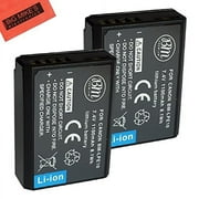 BM Premium 2-Pack of LP-E10 Batteries for Canon EOS Rebel T3, T5, T6, Kiss X50, Kiss X70, EOS 1100D, EOS 1200D, EOS 1300D Digital Camera